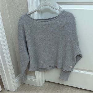 Vuori Women’s Grat Slouchy Waffle Crew Long Sleeve Top (Size XS)